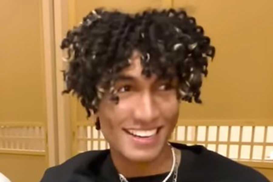 アメリカ・フロリダからやってきたアンドリューさん【出典：YouTube「日本食冒険記Tokyo Food Adventures」よりスクリーンショット】