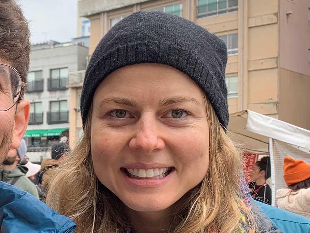 オーストラリアから来たカリーヌさん【写真：Hint-Pot編集部】