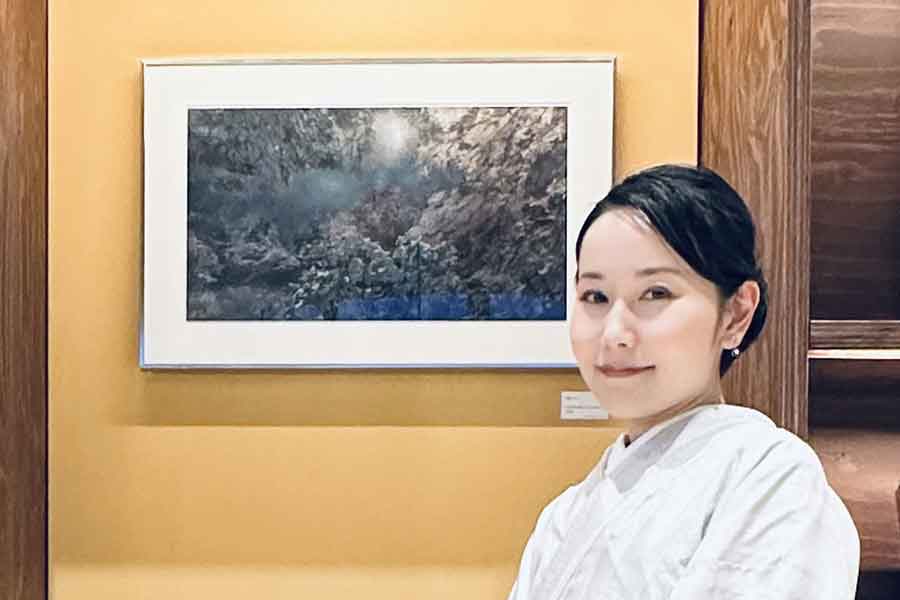 独学で鉄板を酸化させて絵を描いているYASUKA.Mさん【写真提供：YASUKA.M（@YASUKA_Martwork）さん】