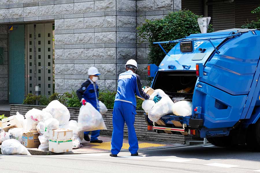 ゴミ出しのルール違反で作業員の命が危険に(写真はイメージ)【写真:PIXTA】