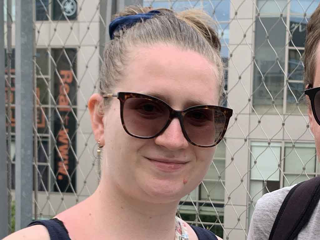 オーストリアから来たイングリッドさん【写真：Hint-Pot編集部】