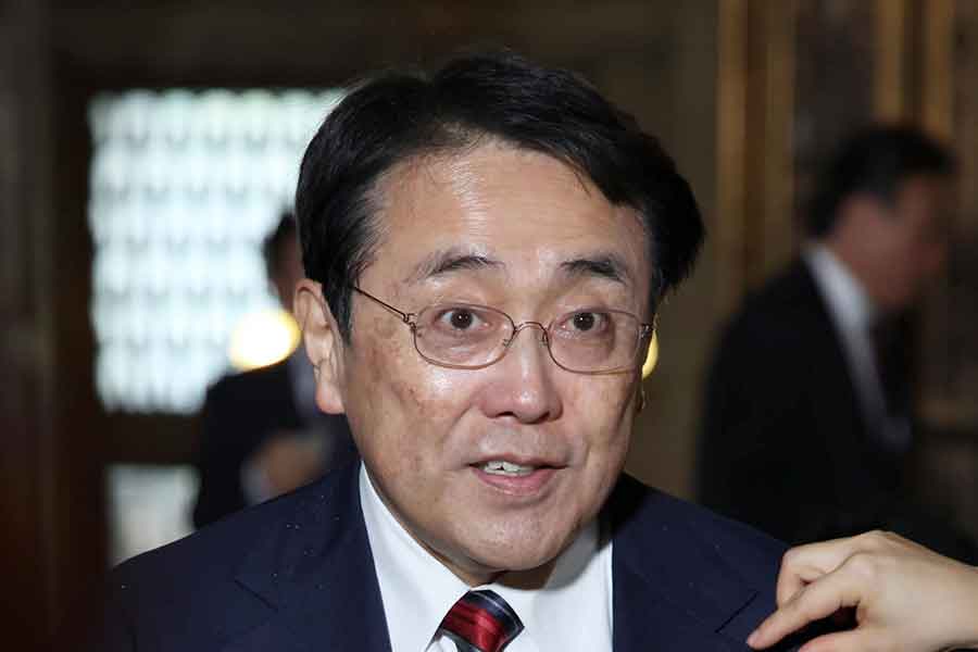 赤沢亮正経済産業大臣【写真：産経新聞社】