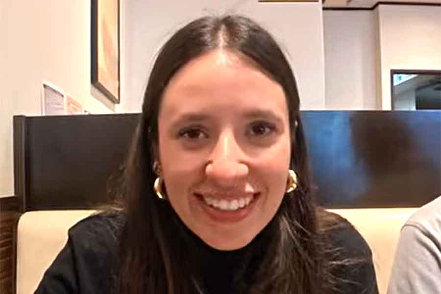 コロンビアから来たOriの妹・ジジ【出典：YouTube「Ori＆Kaito」よりスクリーンショット】