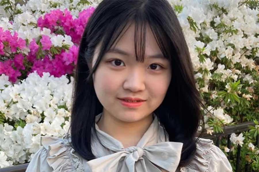 大学一回生の頃の一条さん。自分に似合うものを模索していた頃【写真提供：一条美輝（miki_ichizyo）さん】