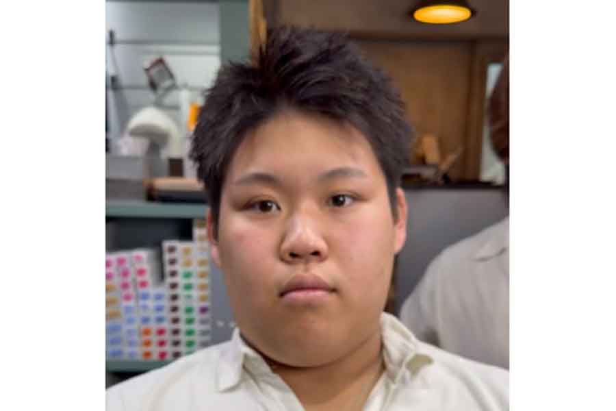 短くカットされ、さわやかな印象になった男の子【出典：インスタグラム（diece_shou）よりスクリーンショット】