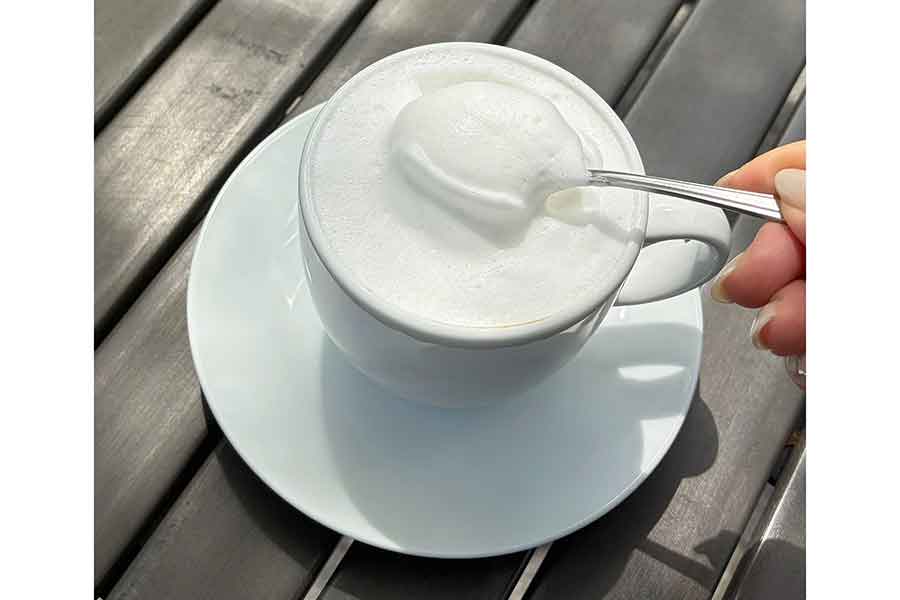 ありあまるソイさんが作ったカプチーノ【写真提供：ありあまるソイ（@ariamarusoy）さん】