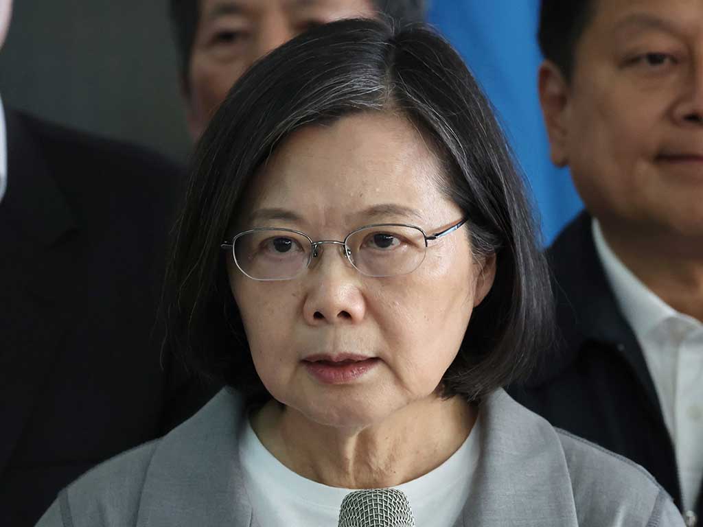 中華民国第15代総統の蔡英文さん【写真：産経新聞社】