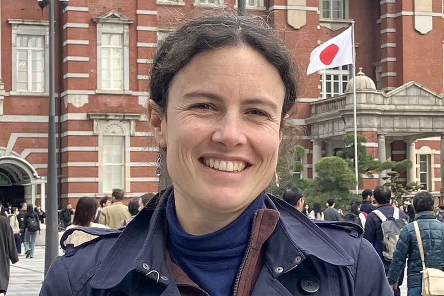 フランスから来たジョセフィーヌさん【写真：Hint-Pot編集部】