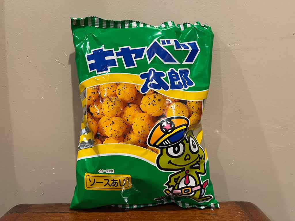 キャベツ太郎の味に、フランス人が感動【写真：Yo】