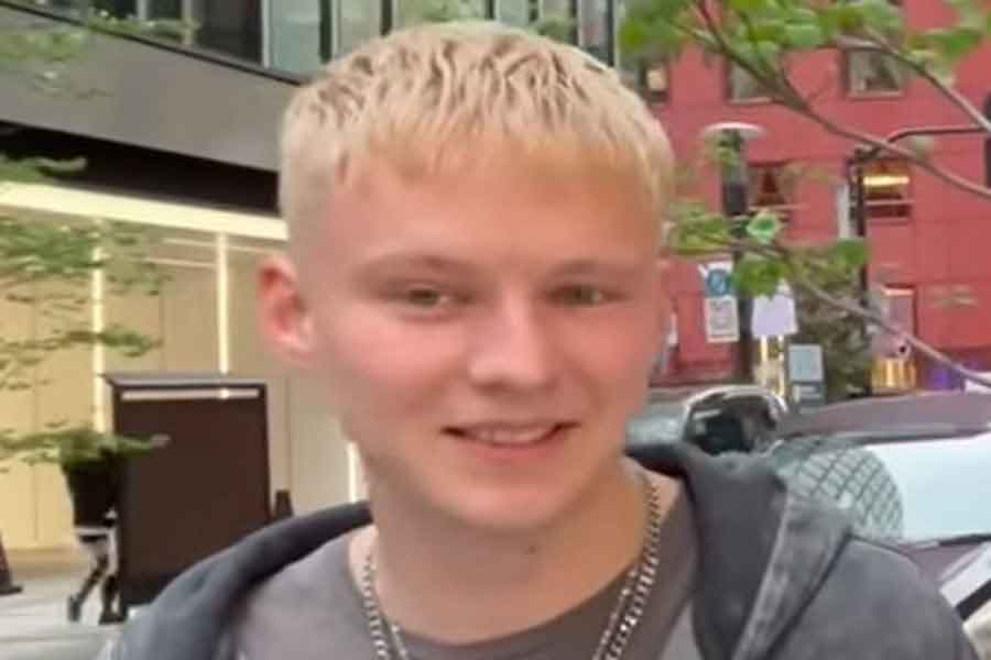 デンマークから来たダニエルさん【出典：YouTube「日本食冒険記Tokyo Food Adventures」よりスクリーンショット】