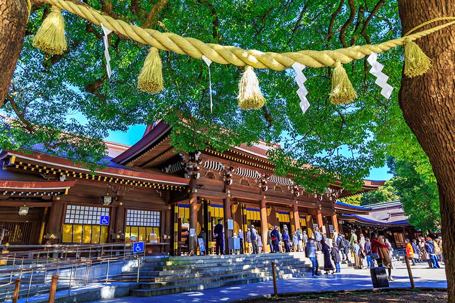 都会で“別世界”を感じる明治神宮（写真はイメージ）【写真：PIXTA】