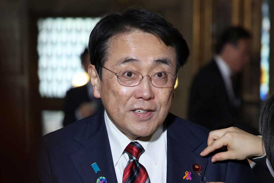 赤沢亮正経済産業大臣【写真：産経新聞社】