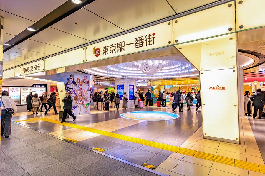 駅地下街の充実ぶりに感動（写真はイメージ）【写真：PIXTA】