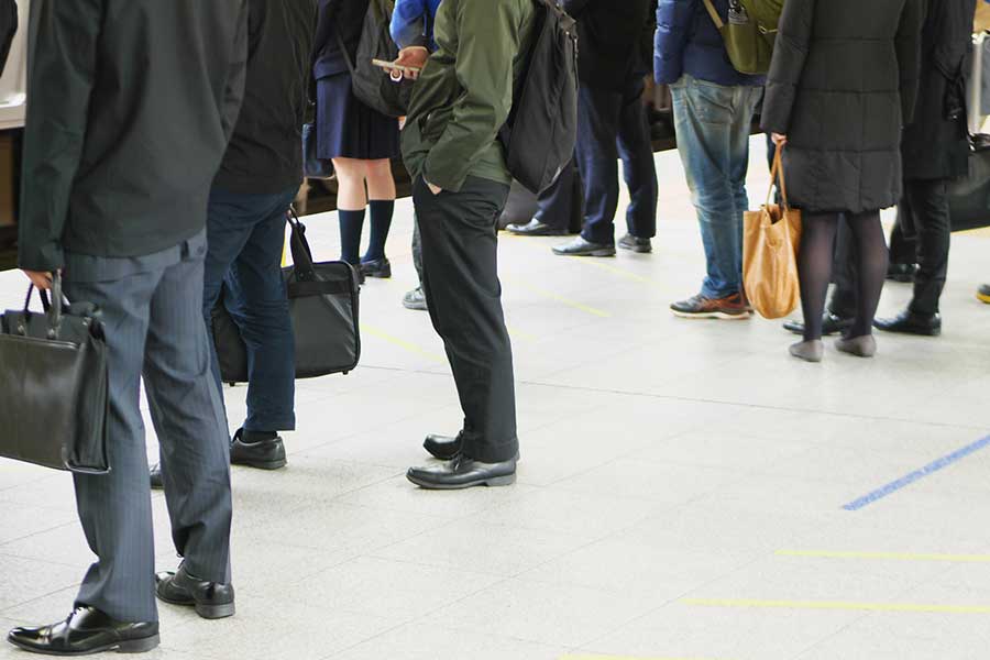 人が多くても秩序が保たれている日本の駅に感激（写真はイメージ）【写真：写真AC】