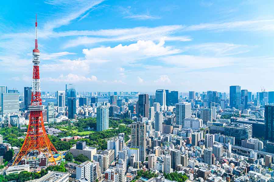 高層ビルが立ち並んでいる東京（写真はイメージ）【写真：写真PIXTA】