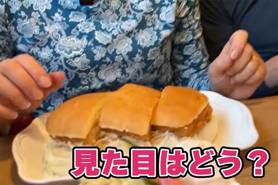 ふわふわ食感な日本のパンに感動【出典：YouTube「LTブログ」よりスクリーンショット】