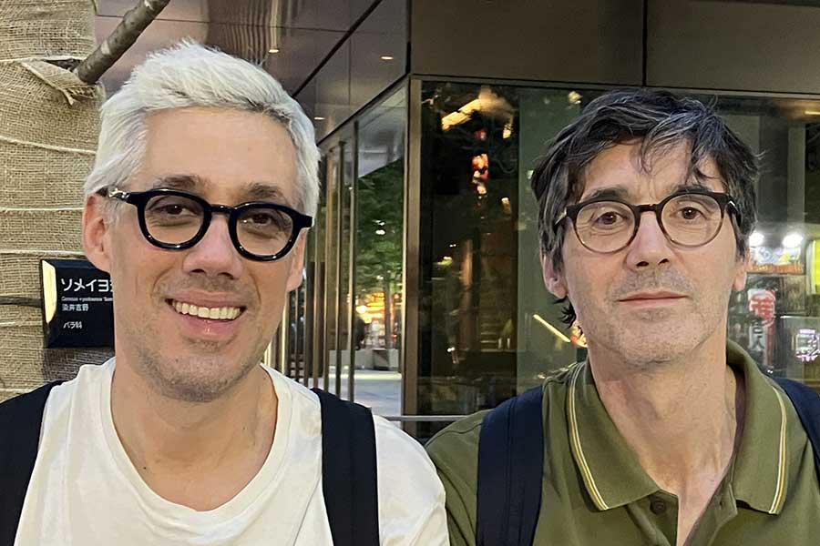 ポルトガルから来た（左から）マイケルさんとマヌエルさん【写真：Hint-Pot編集部】