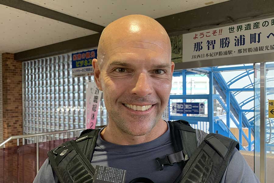 アメリカから来たフィリップさん【写真：Hint-Pot編集部】