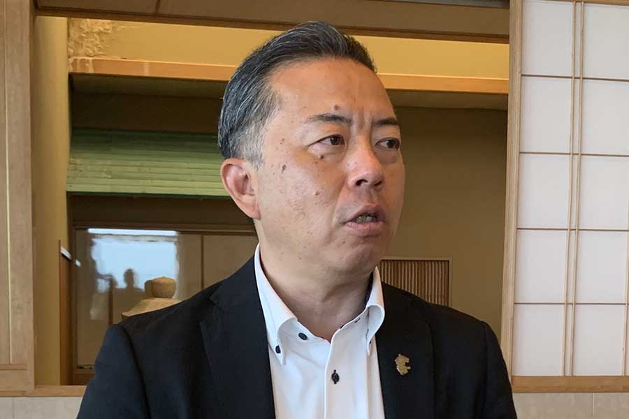 一般社団法人那智勝浦観光機構の松下哲也理事長【写真：Hint-Pot編集部】