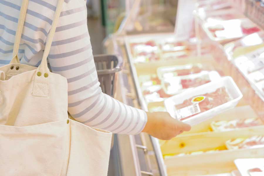買い物でうっかり食中毒リスクを高めていることも(写真はイメージ)【写真:PIXTA】