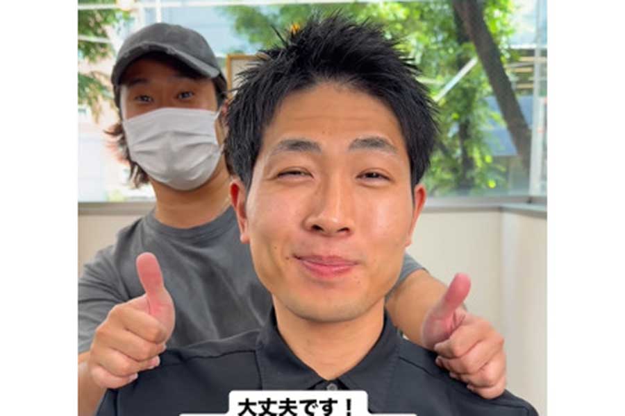 やわらかな笑顔を引き出したさわやかヘア【出典：インスタグラム（diece_shou）よりスクリーンショット】