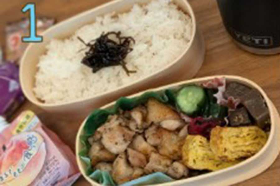 中村仁美さんが長男に作ったお弁当【出典：インスタグラム（nakamura_hitomi_official）よりスクリーンショット】