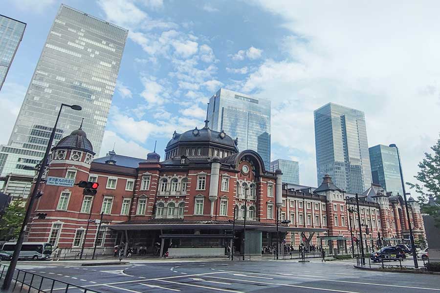 スウェーデン人女性が訪れた東京駅【写真提供：スウェーデン人女性】