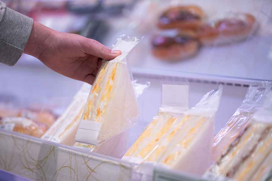 コンビニの作りたてサンドイッチに感動（写真はイメージ）【写真：PIXTA】