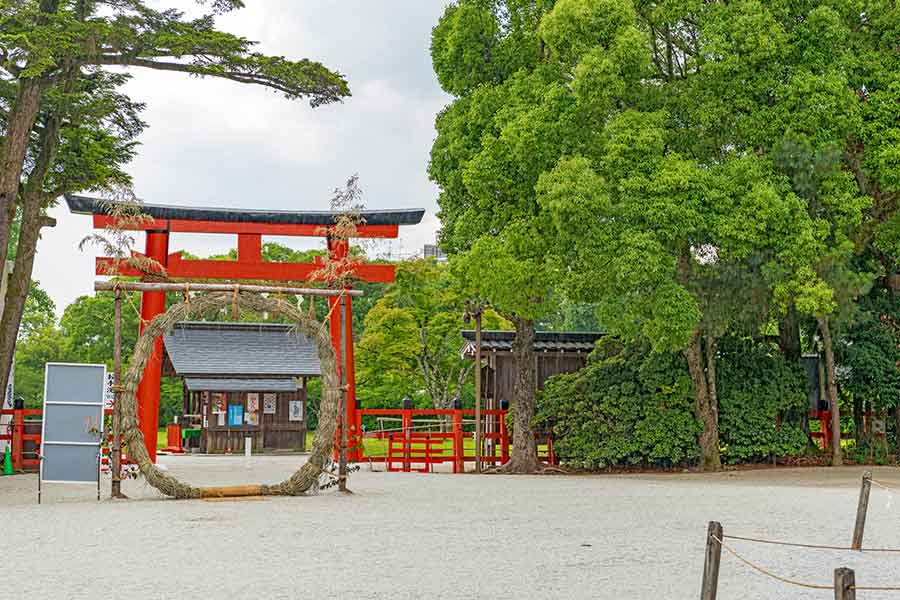 伝統的な神事、夏越の大祓でおなじみの茅の輪（写真はイメージ）【写真：写真AC】