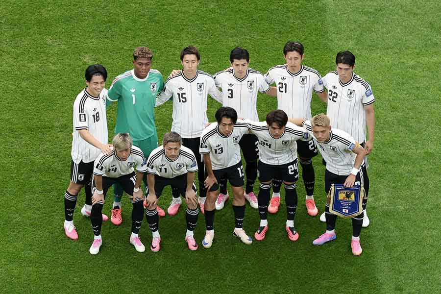 ブラジルと激闘を繰り広げたサッカー日本代表【写真：産経新聞社】