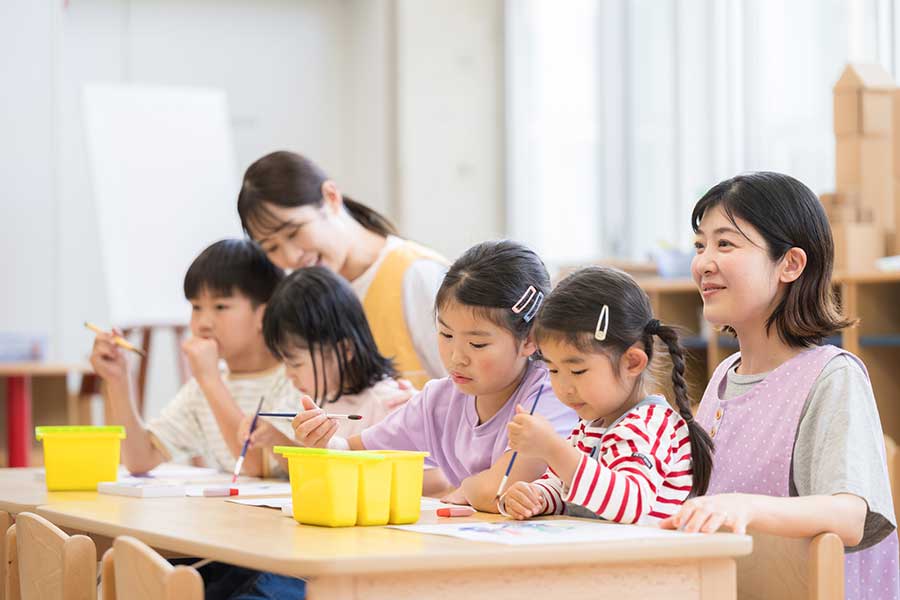 日本では一般的な学童保育（写真はイメージ）【写真：PIXTA】