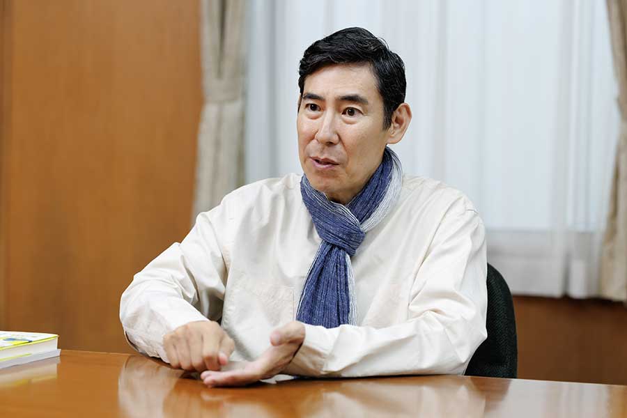 役作りについて語る高嶋政伸さん【写真:冨田味我】