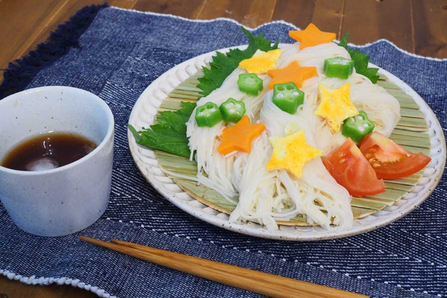 七夕に食べるそうめん(写真はイメージ)【写真:写真AC】