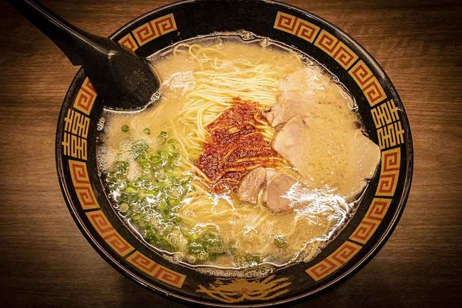日本の豚骨ベースのラーメン（写真はイメージ）【写真：写真AC】