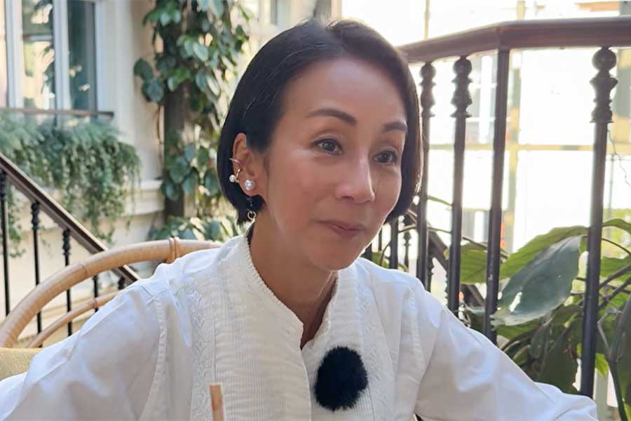 フリーアナウンサーの中村江里子さん【出典：YouTube「中村江里子のフランス暮らし」よりスクリーンショット】