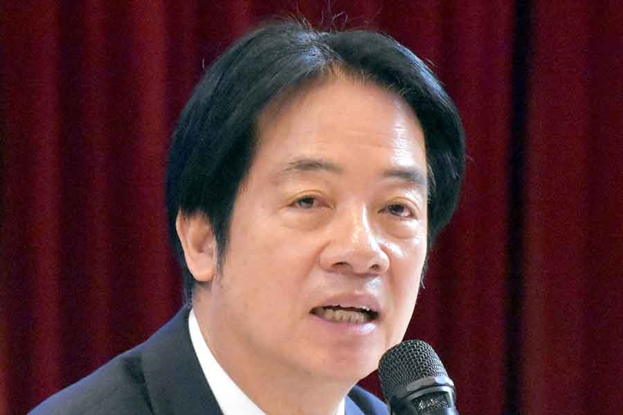 台湾の頼清徳 総統【写真：産経新聞社】