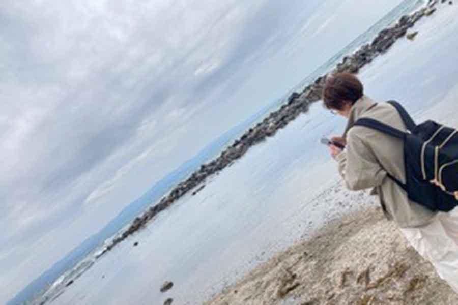 旅先での様子【写真提供：咲羅さん】