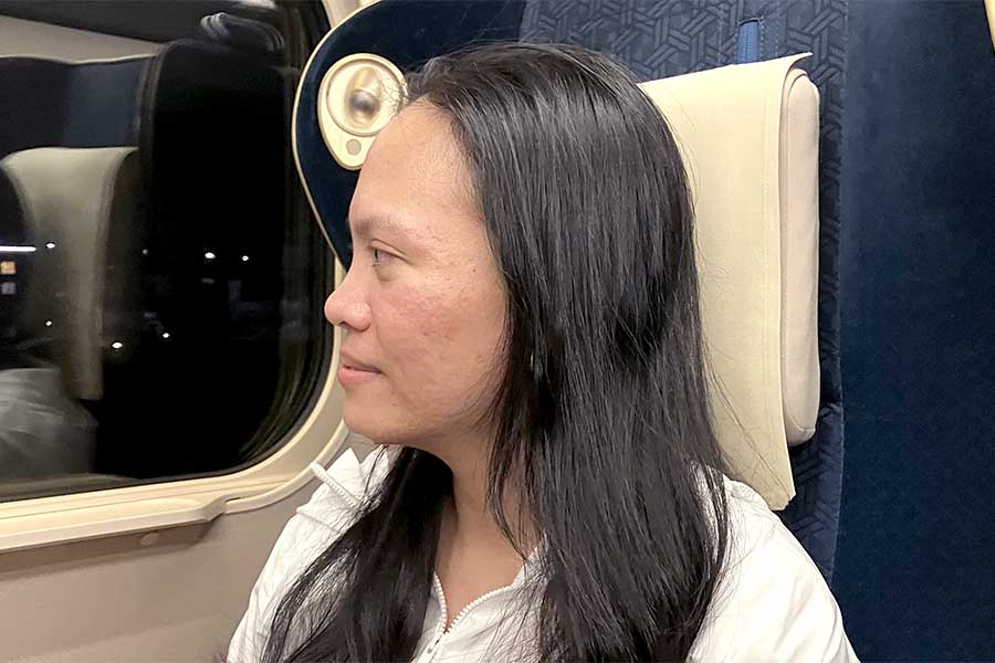 フィリピンから来たジェニーさん【写真:Hint-Pot編集部】