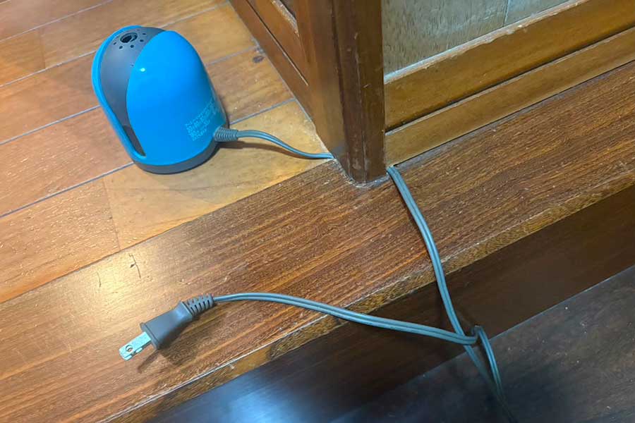 電気式液体蚊取りが驚きの状態に【写真提供：投稿者（ri.miyuru_kumamoto）さん】