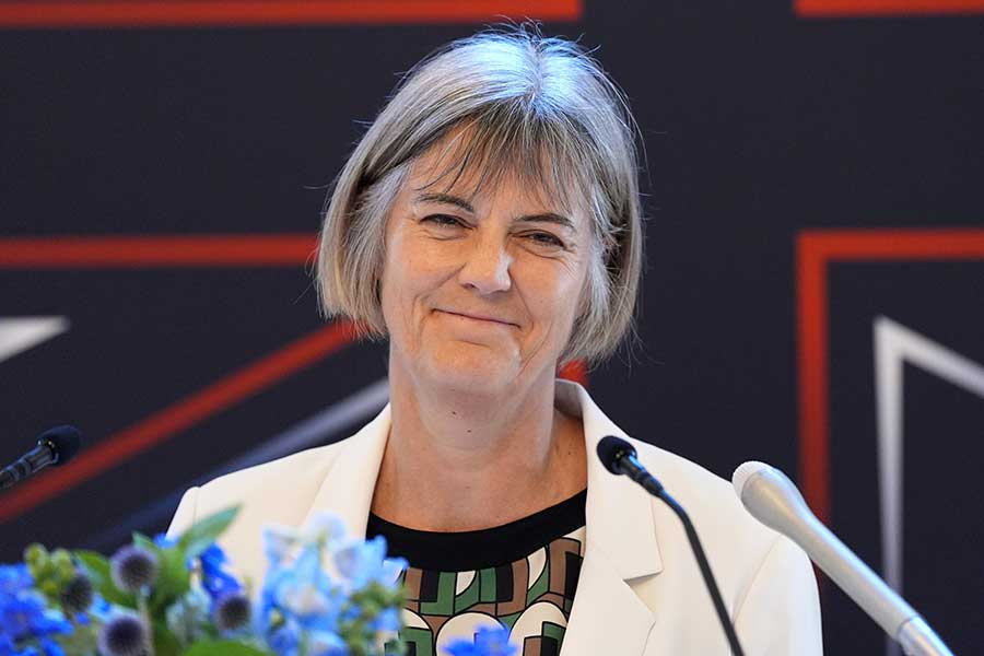 駐日英国大使のジュリア・ロングボトムさん【写真:産経新聞社】
