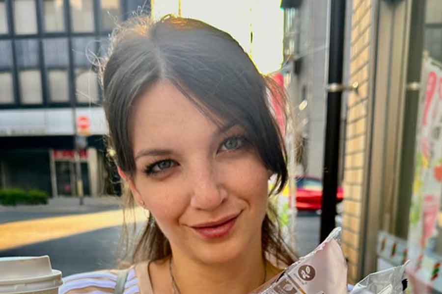 日本を大満喫したイタリア人のジャダ・クロースさん【写真提供:ジャダ・クロースさん】