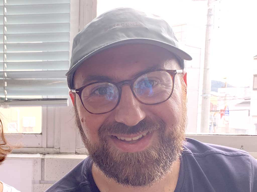 イタリアから来たフルビオさん【写真:Hint-Pot編集部】