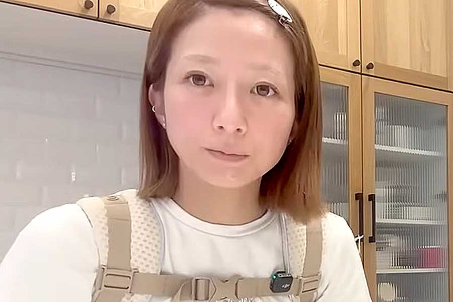 5人の子どもを育てる、タレントの辻希美さん【出典：YouTube「辻ちゃんネル」よりスクリーンショット】