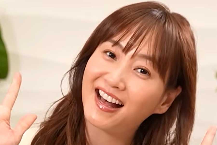 タレントの藤本美貴さん【出典:YouTube「ハロー!ミキティ」よりスクリーンショット】