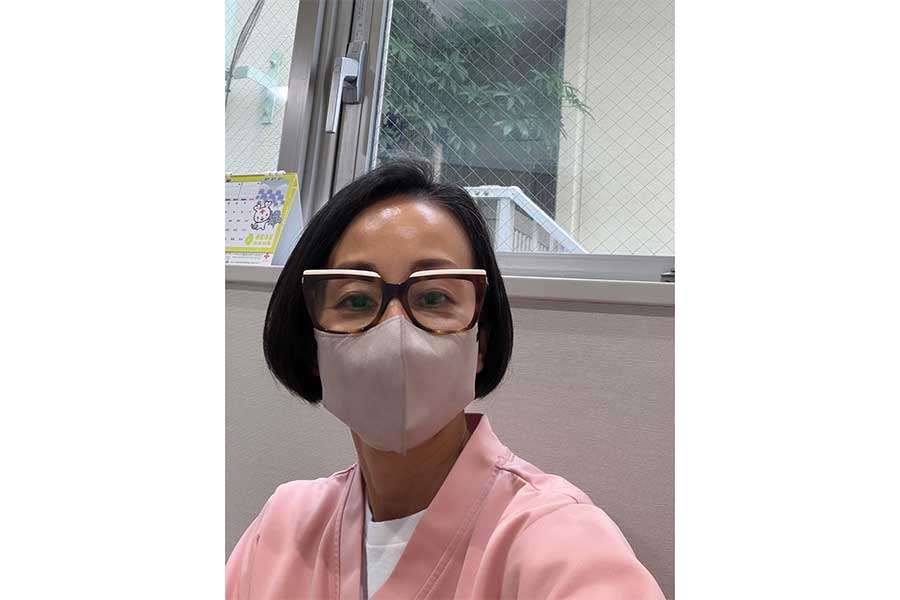 人間ドックを受診した中村江里子さん【出典：インスタグラム（eriko.nakamuraofficial）よりスクリーンショット】