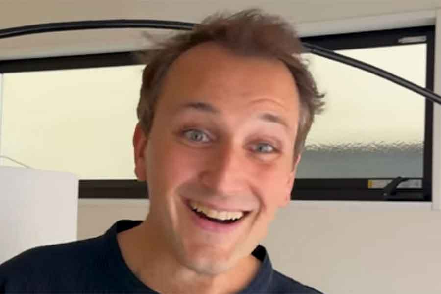 フランス人のオレリアンさん【出典：インスタグラム（bebechan_france）よりスクリーンショット】