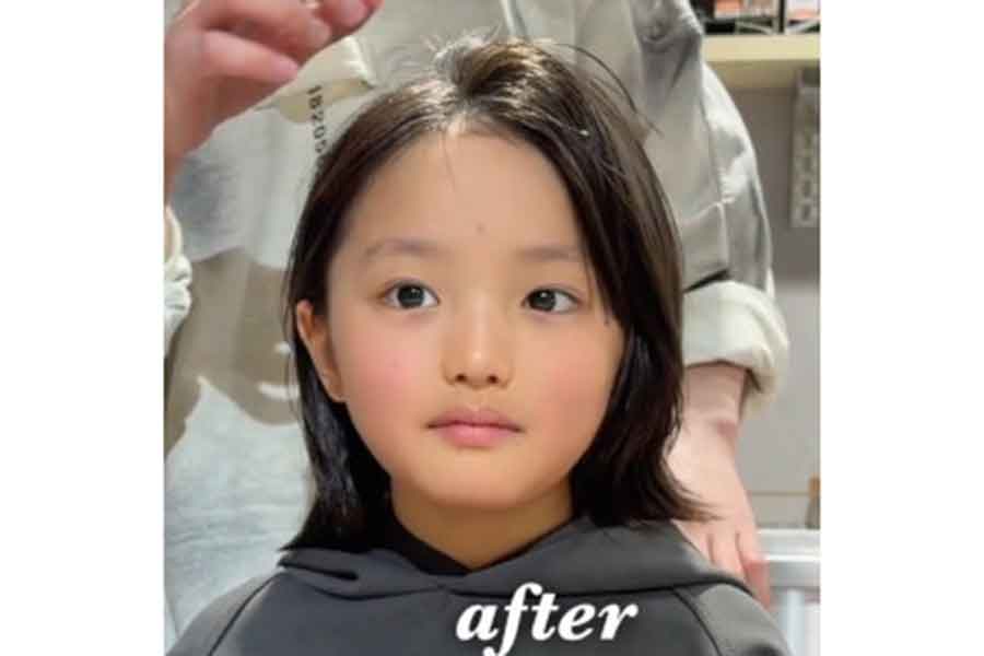 前髪をかき上げ、おでこを見せた凛々しいハンサムスタイルへ【出典：TikTok（yamato_takumi）よりスクリーンショット】