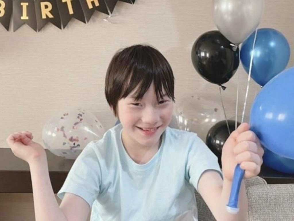 今年、15歳の誕生日を迎えたあおいくん【写真提供：Miho（mi.ho514）さん】