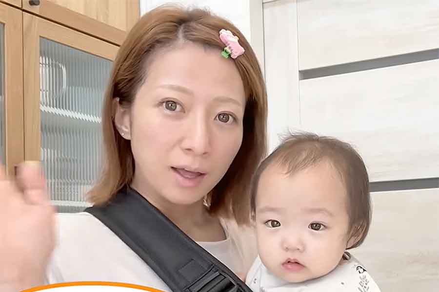 辻希美さんと、次女の夢空（ゆめあ）ちゃん【出典：YouTube「辻ちゃんネル」よりスクリーンショット】