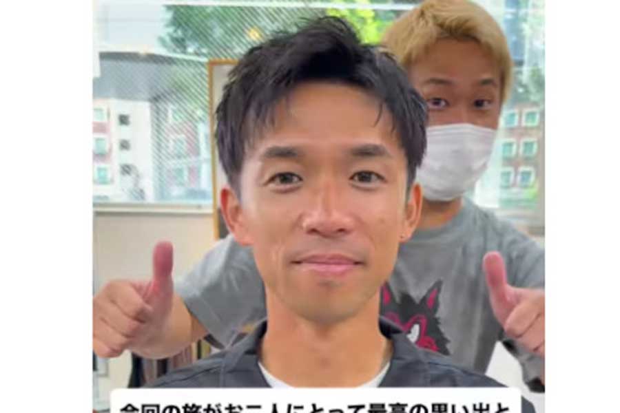 額と耳周りをすっきり出し、自信と笑顔が際立つさわやかなスタイルへ【出典:インスタグラム(diece_shou)よりスクリーンショット】